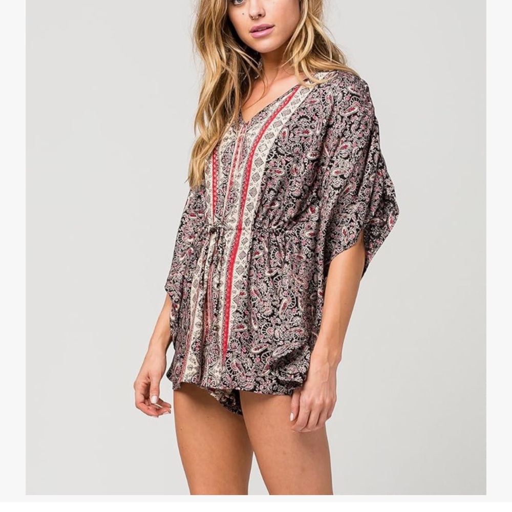 Bohemian Paisley Romper